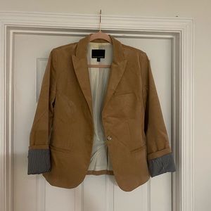 Banana Republic Tan Corduroy Blazer - Size 8